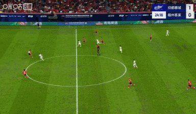 领先梅州, 分钟, 射踢飞